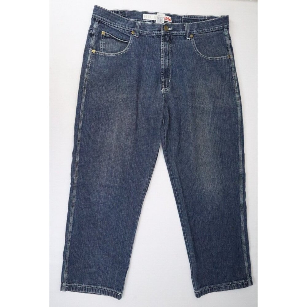 Y2K‎ BAGGY JNCO SOUTHPOLE STYLE WIDE LEG RELAXED SKATER RICH KID JEANS 42x32